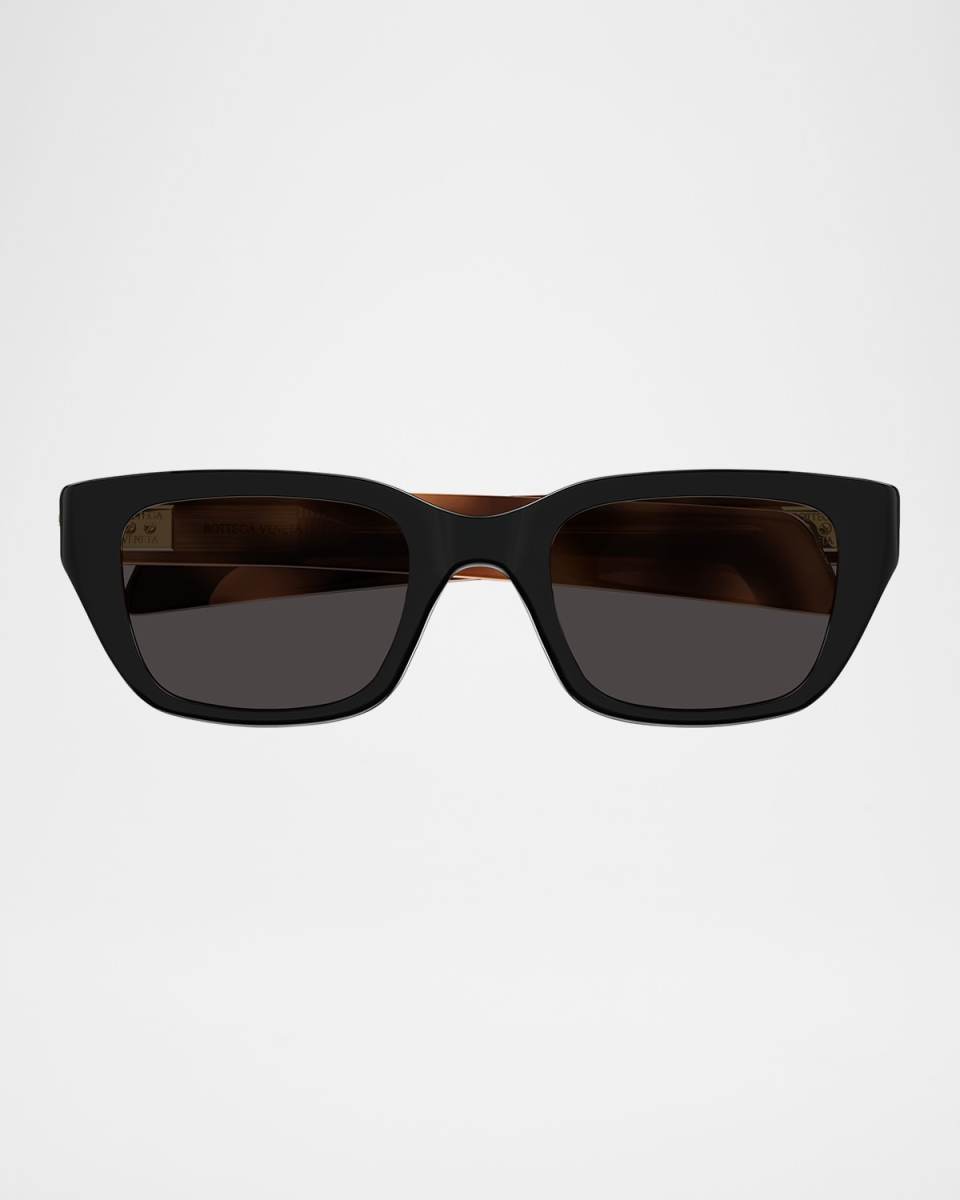 Recycled Acetate Rectangular Sunglasses